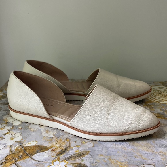 Adrienne Vittadini Latka White Slip On Shoes